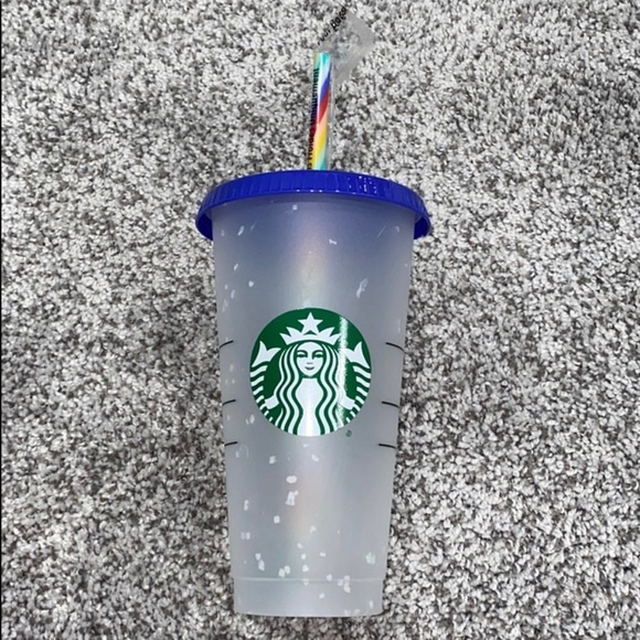 New Starbucks confetti color changing cup